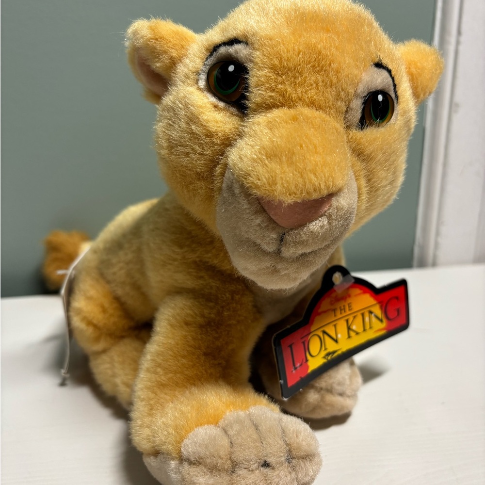 The Lion King Nala Cub Plush Stuffed Animal Soft Toy Disney Store 8”